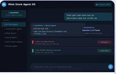 MinhSpark OS project showcase screenshot